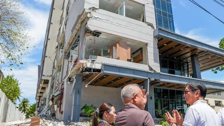 President Ferdinand Marcos Jr. visits General Santos City on Wednesday to witness and assess the damage brought about by the earthquake on Monday.