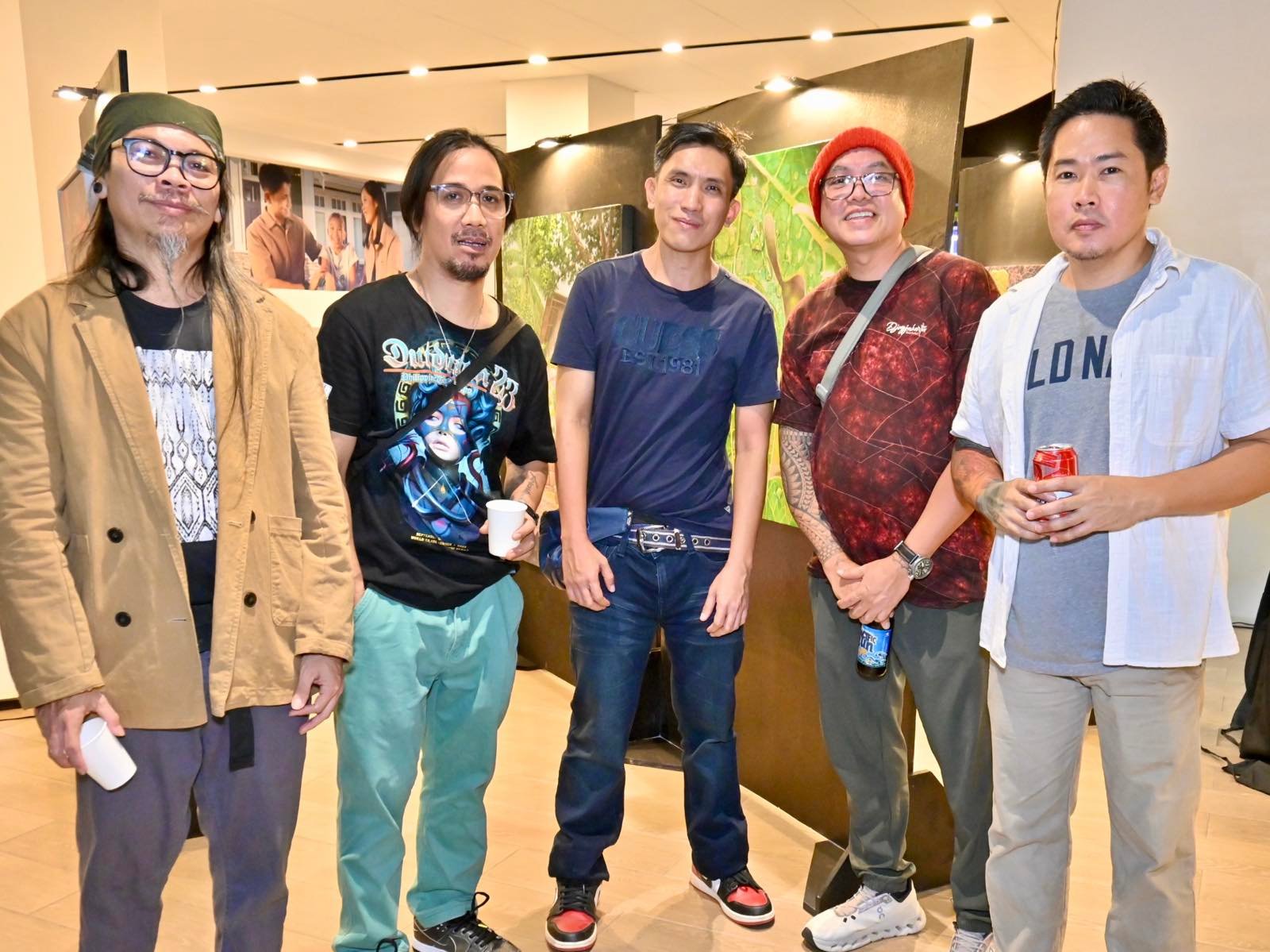 LEFT to Right, Dante Enage, Wellers Vicencio, Bastee Orobia, Arnel Garcia, Ron salazar