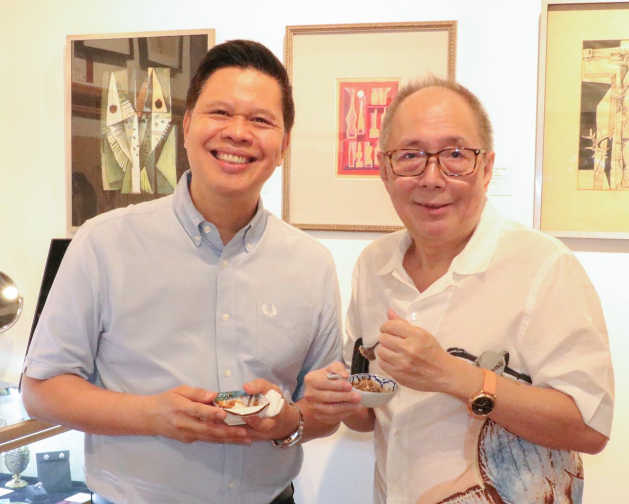 PONG Magtibay and Paulino Que.