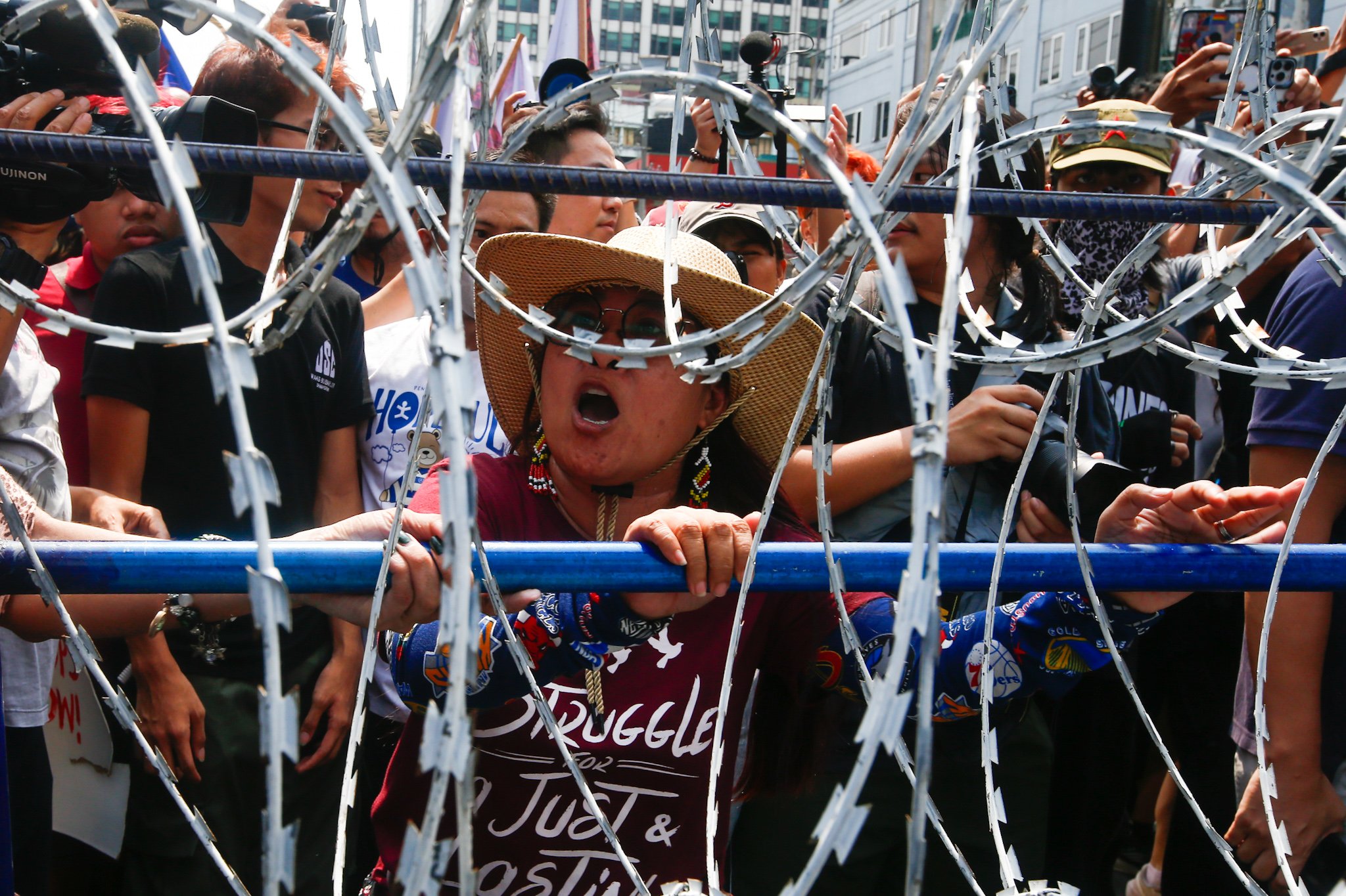 Independence Day protest