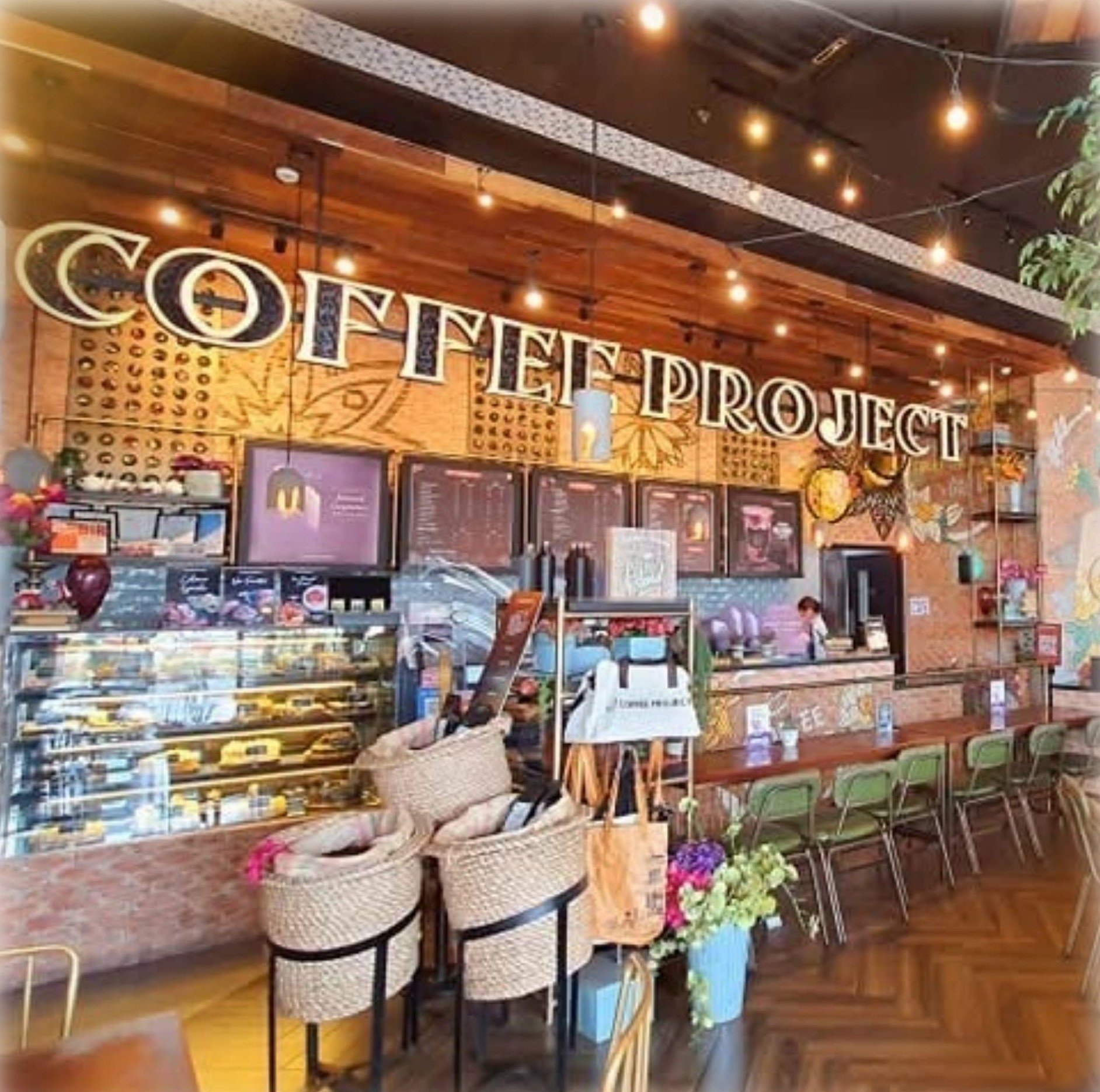SOMEWHERE between coffee and conversations at coffee Project.
