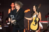 Robert Smith and Olivia Rodrigo share the stage at Primavera Sound in Barcelona.