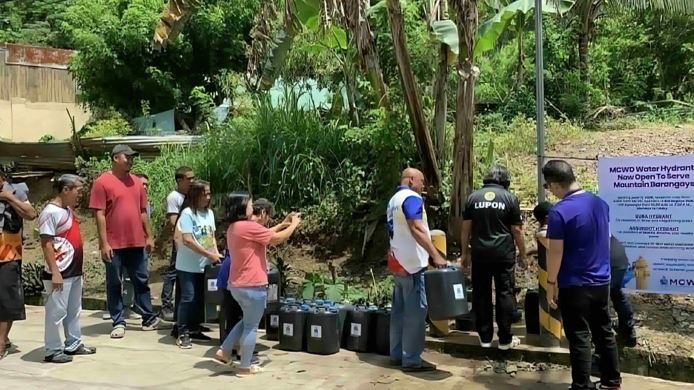 Water hydrants open amid supply shortage
