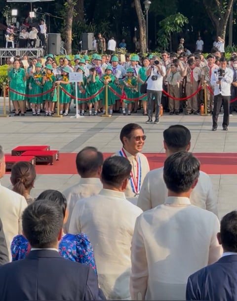 Marcos calls Gatchalian ‘Senate president’