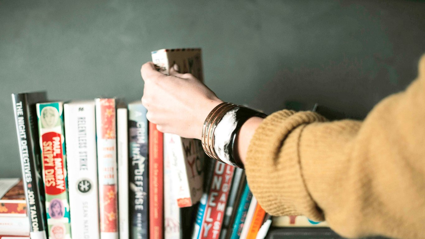 Put your phone down, pick up a book