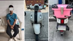 Jacked motorcycle recovered, robber arrested