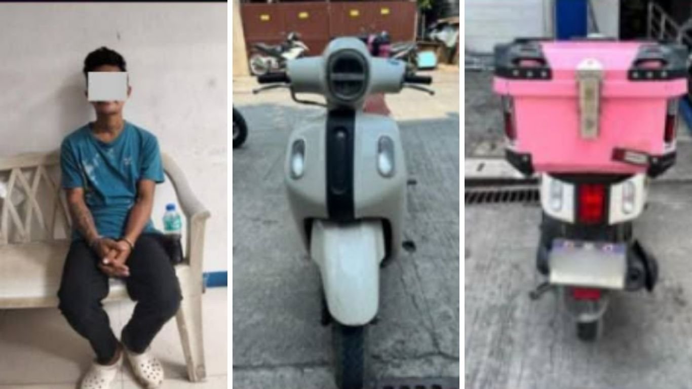 Jacked motorcycle recovered, robber arrested
