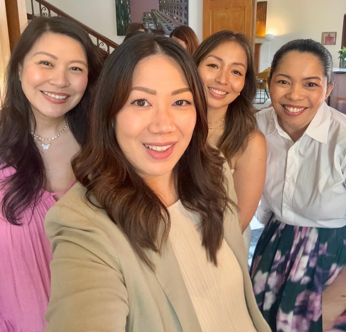 CARMELA Deang Robles, Din Lim Singzon, Chesa Ibarra-Lagman and La Mer senior marketing director Mirabelle Villanueva.