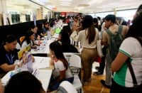 JOB seekers secure employment during Independence Day job fairs nationwide, with the Department of Labor and Employment reporting 4,476 hired on the spot.
