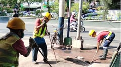 Weekend road repairs underway