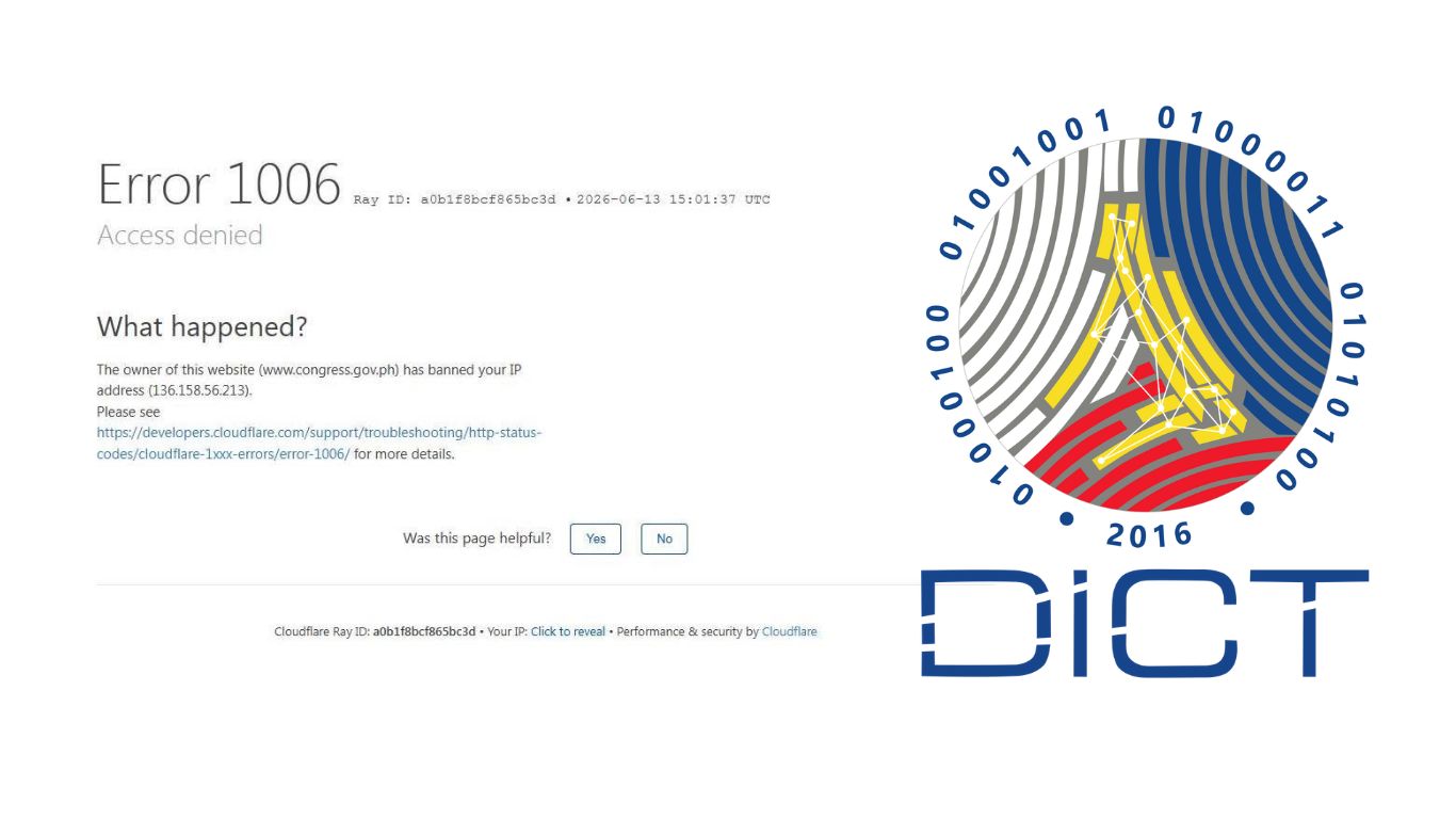 DICT: House website hack under investigation