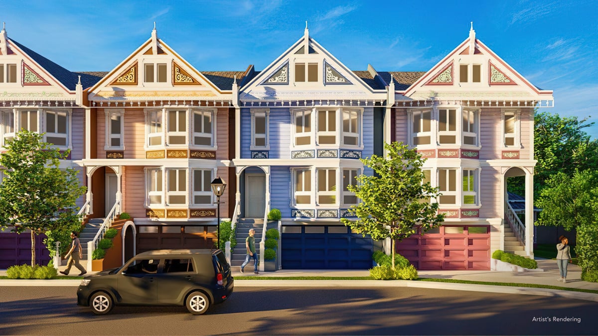SEASONAL-INSPIRED pastel homes define the distinct character of Ashbury Residences.