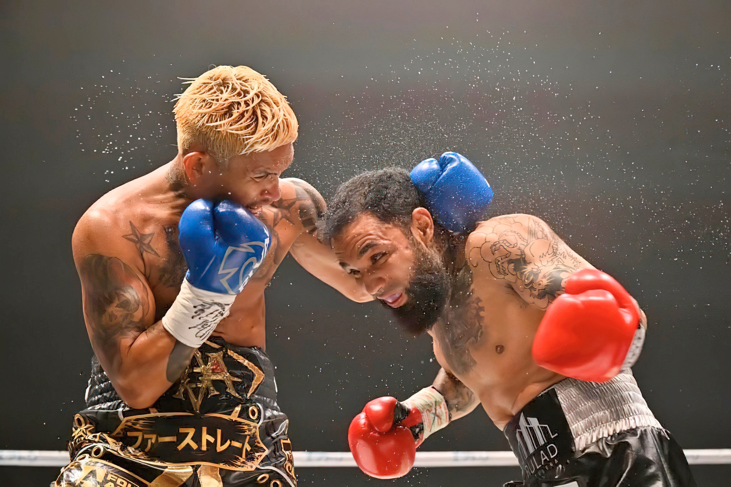LUIS Nery of Mexico (right) finds out recently how tough it is to rumble with Johnriel Casimero.