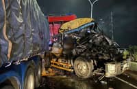 Truck helper dies after hours trapped in wreckage of C5 flyover crash