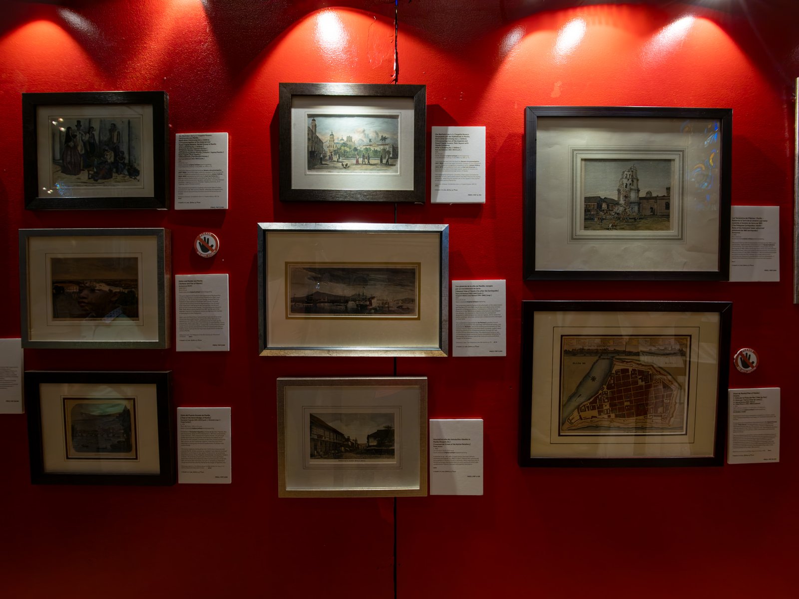 Visitors immerse themselves in history at the Manila in Prints exhibition, held at the Manila Cathedral on 14 June 2026. The display features rare antique prints, historical maps, and archival materials highlighting the rich heritage of the cathedral, the Walled City - Intramuros, and greater Manila.