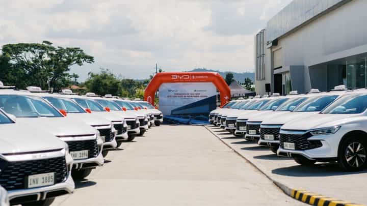 CORDILLERA gets its first BYD Sealion 5 DM-i taxi fleet as 20 units are deployed for Highland Transport Service Cooperative in Northern Luzon.