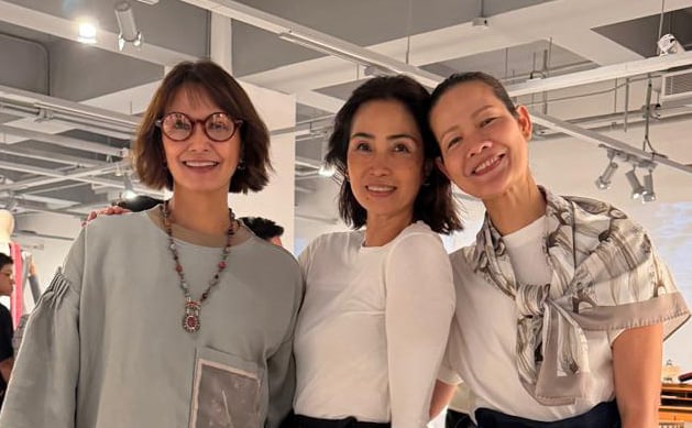TWEETIE de Leon-Gonzalez, Mavis Manotoc Fuentebella and Jo Ann Bitagcol.