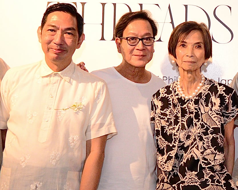 JOEY Samson, Jojie Lloren and Josie Natori.