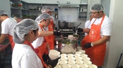 Solaire Cares serves free meals to village kids