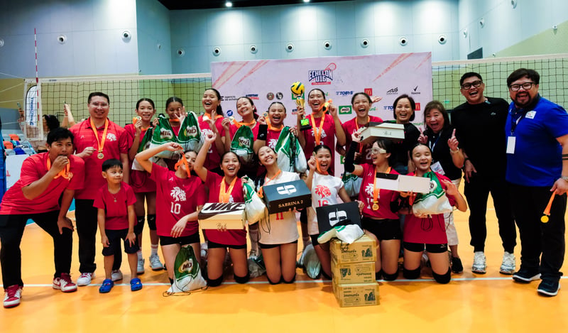 San Beda rules Echelon spikefest