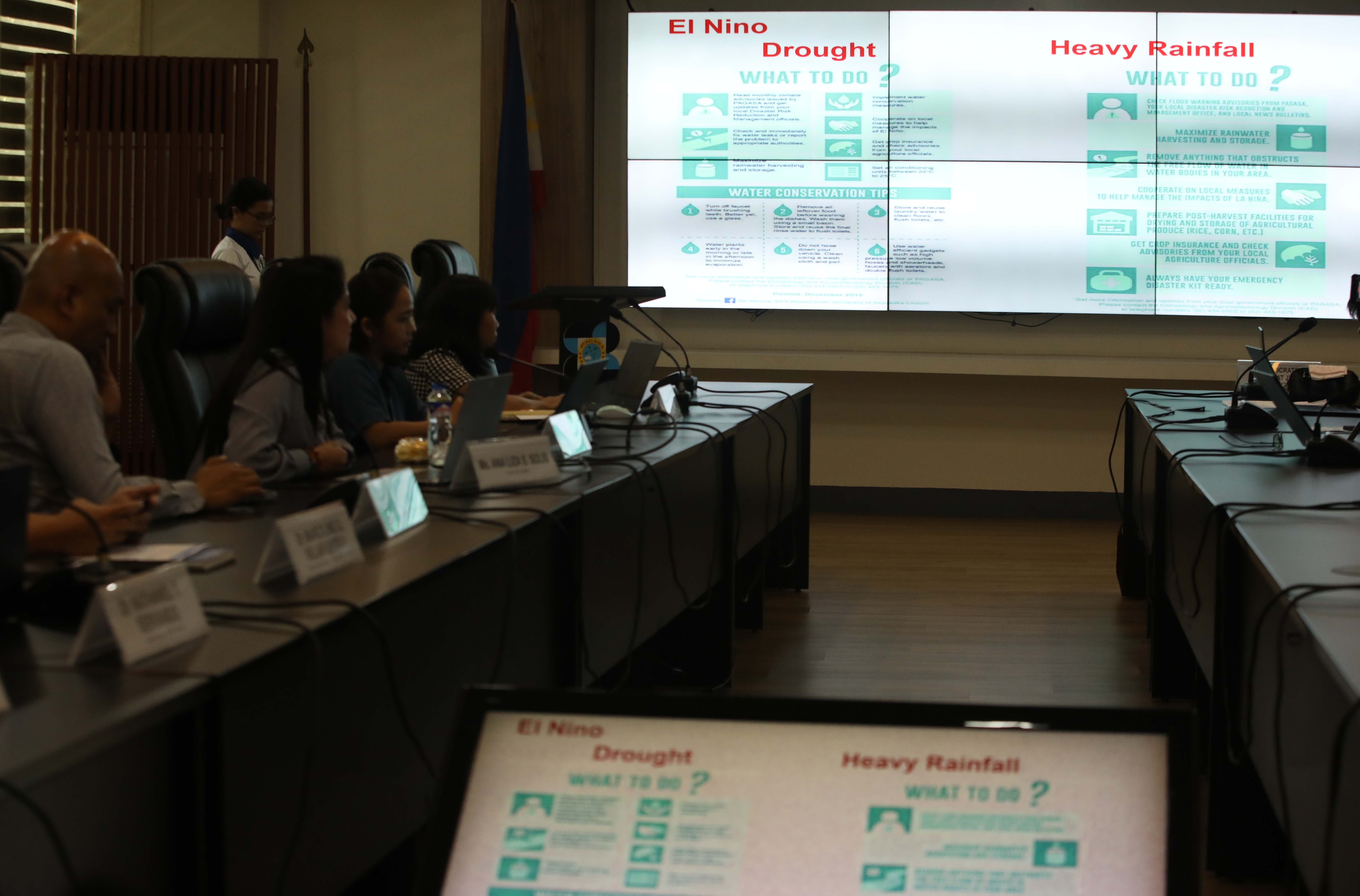 PAGASA El Niño update 