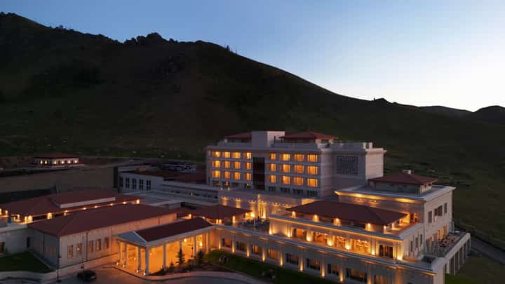 Ayan Zaalat's interiors feature design elements inspired by Mongolian culture, making it a unique home base when exploring Ulaanbaatar