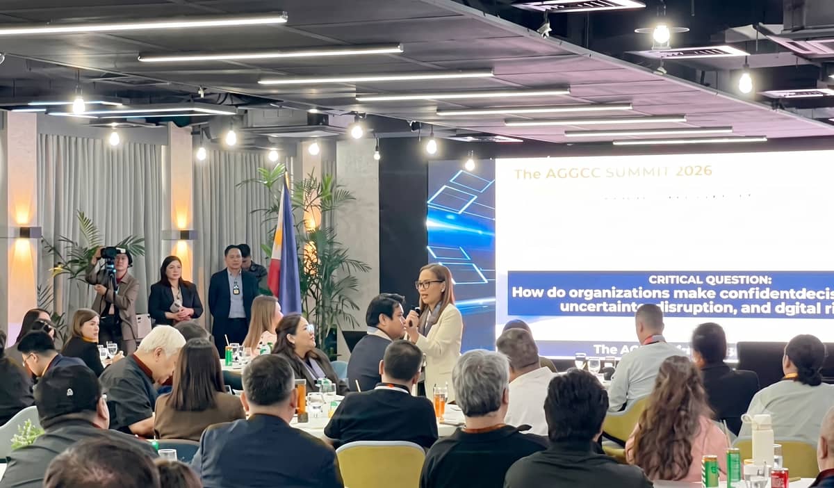 LEADERSHIP in digital era. Meralco board member June Cheryl Cabal-Revilla sharing her insights on how effective leadership strengthened organizational trust by aligning governance, assurance and capabilities in the digital era.
