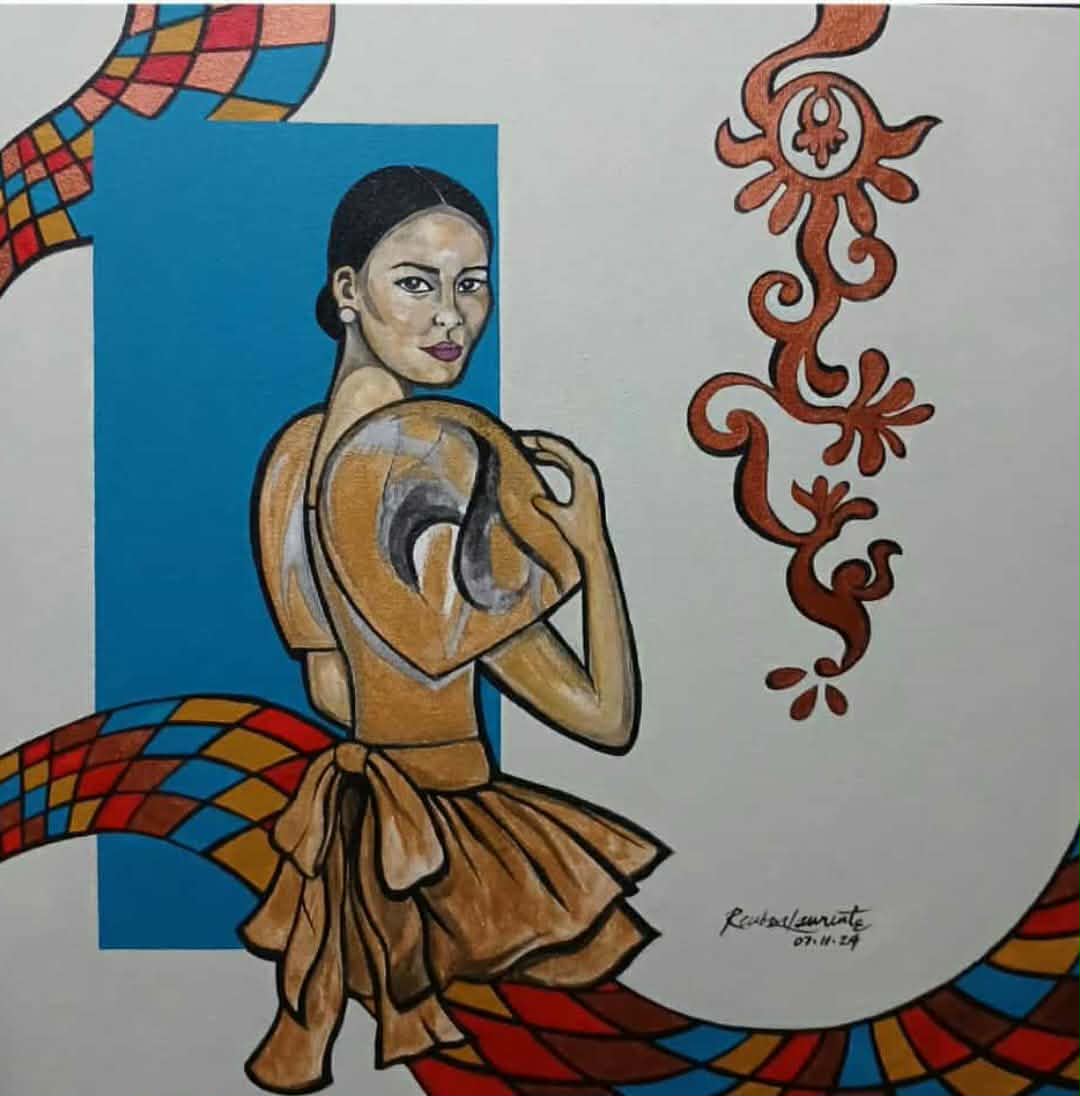 ‘NAKATERNO,’ part of ‘Ang Dalagang Filipina’ series 2024.