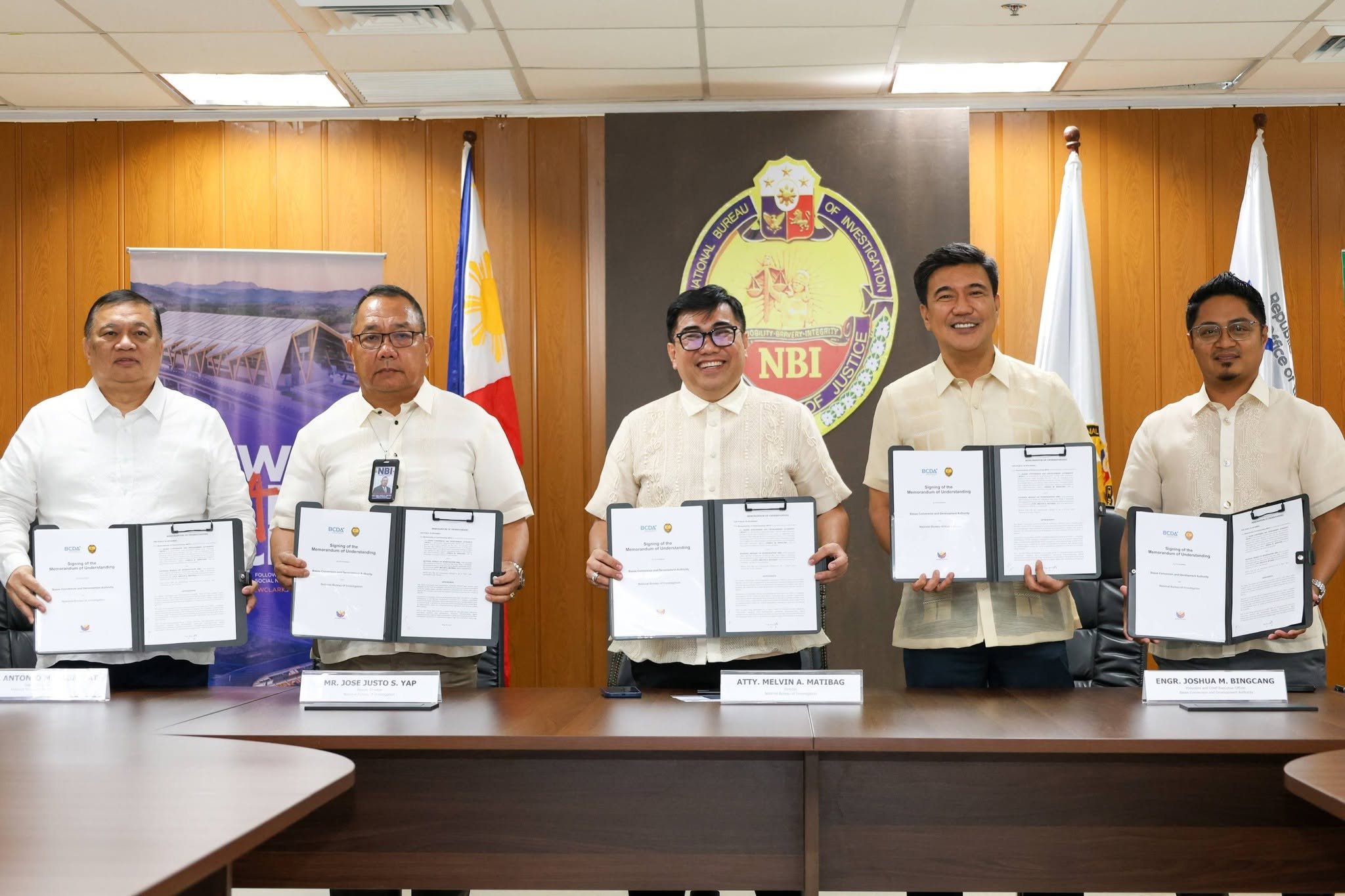 NBI to establish regional office, academy in New Clark City