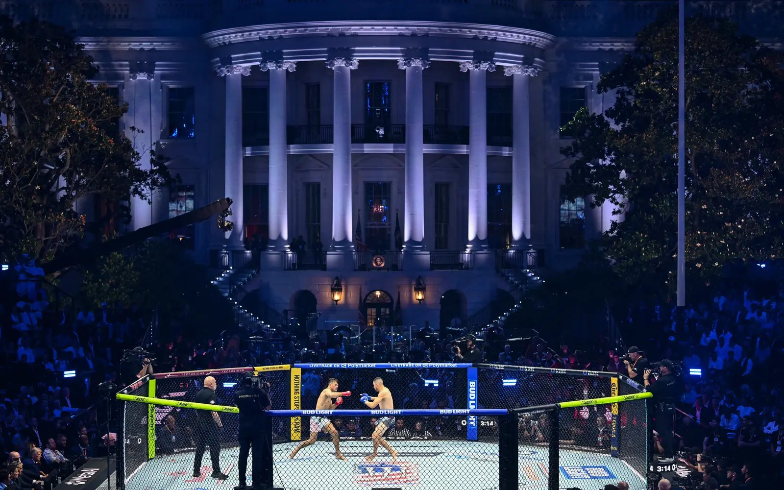 Alleged plot to attack White House fight night foiled: FBI