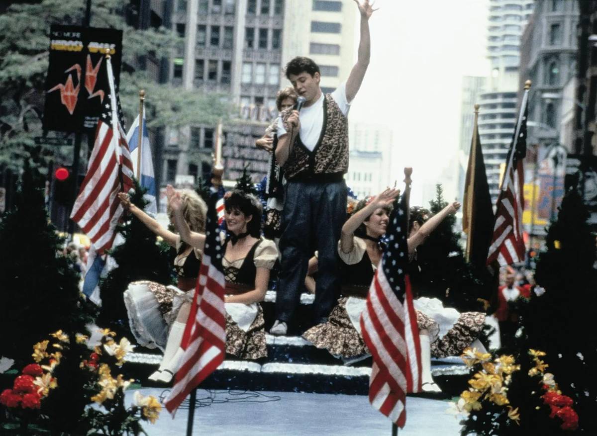 In true Ferris fashion, he takes over a parade, and gets the whole world singing. To this day, it is still one of the most iconic film scenes ever.