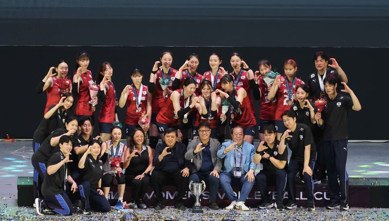 South Korean spikers eye Asian Games glory