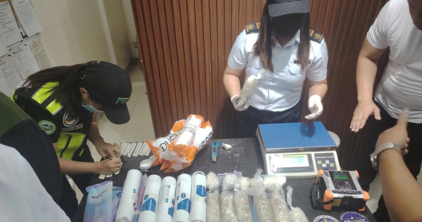BOC intercepts drug parcels inside speakers, water filters