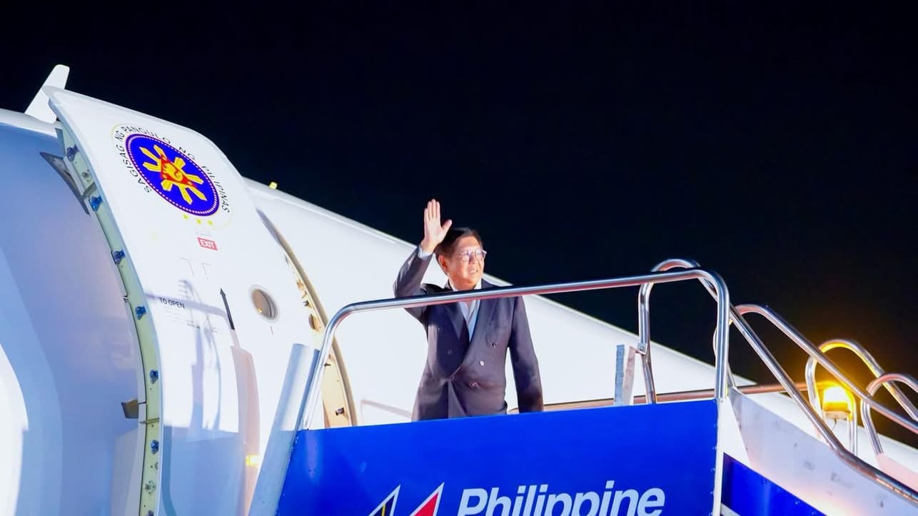 Marcos arrives in Russia for ASEAN-Russia summit