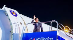 Marcos arrives in Russia for ASEAN-Russia summit
