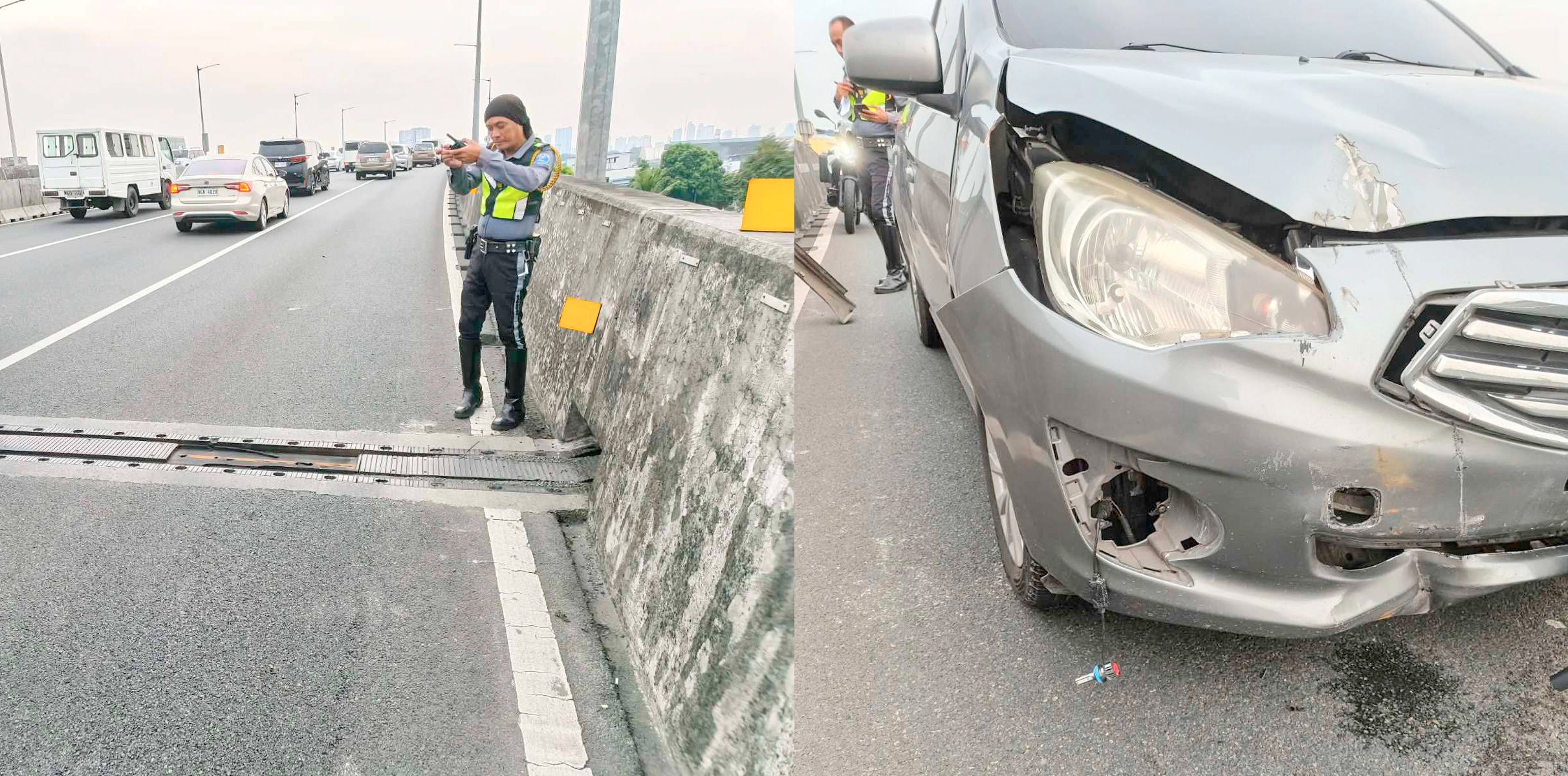 Flying Skyway projectile nearly fatal
to motorist
