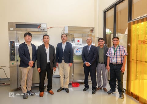 MMSU receives P2-M black garlic equipment donation from Japanese partners