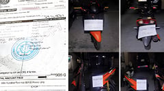 Moto thief nabbed