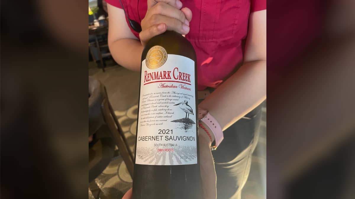 THE chef recommends pairing the steaks with an in-house wine.