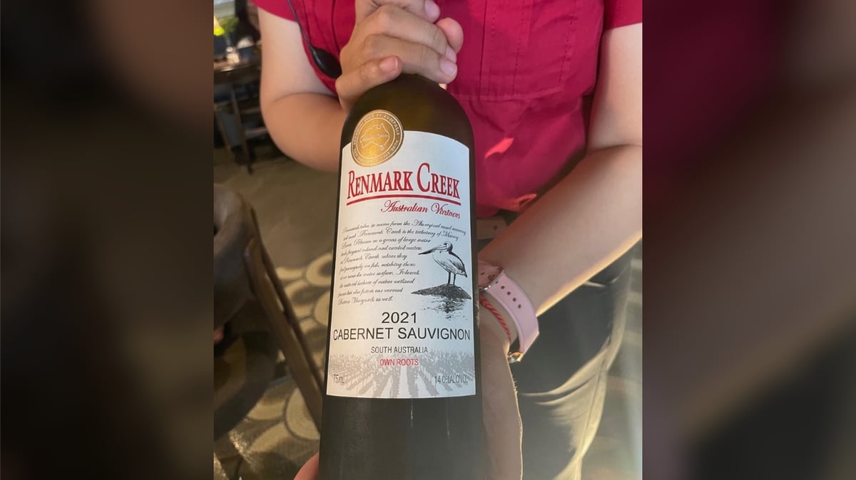 THE chef recommends pairing the steaks with an in-house wine.
