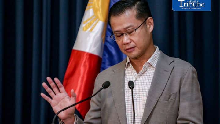 Senate President Win Gatchalian during his first media briefing on Thursday, 18 June after being officially installed to the chamber's top post a day earlier.