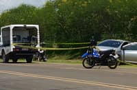 Manhunt launched after highway heist
