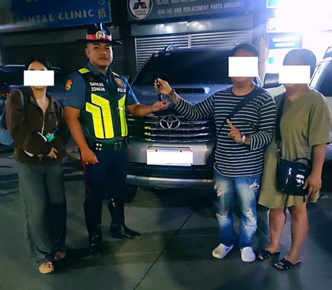 HPG recovers SUV through voluntary surrender in Pasay