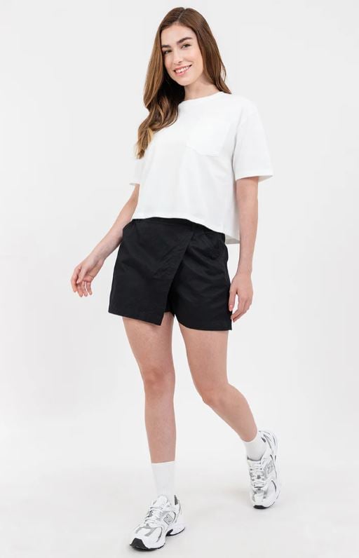 BOXY Fit Logo Pocket Tee