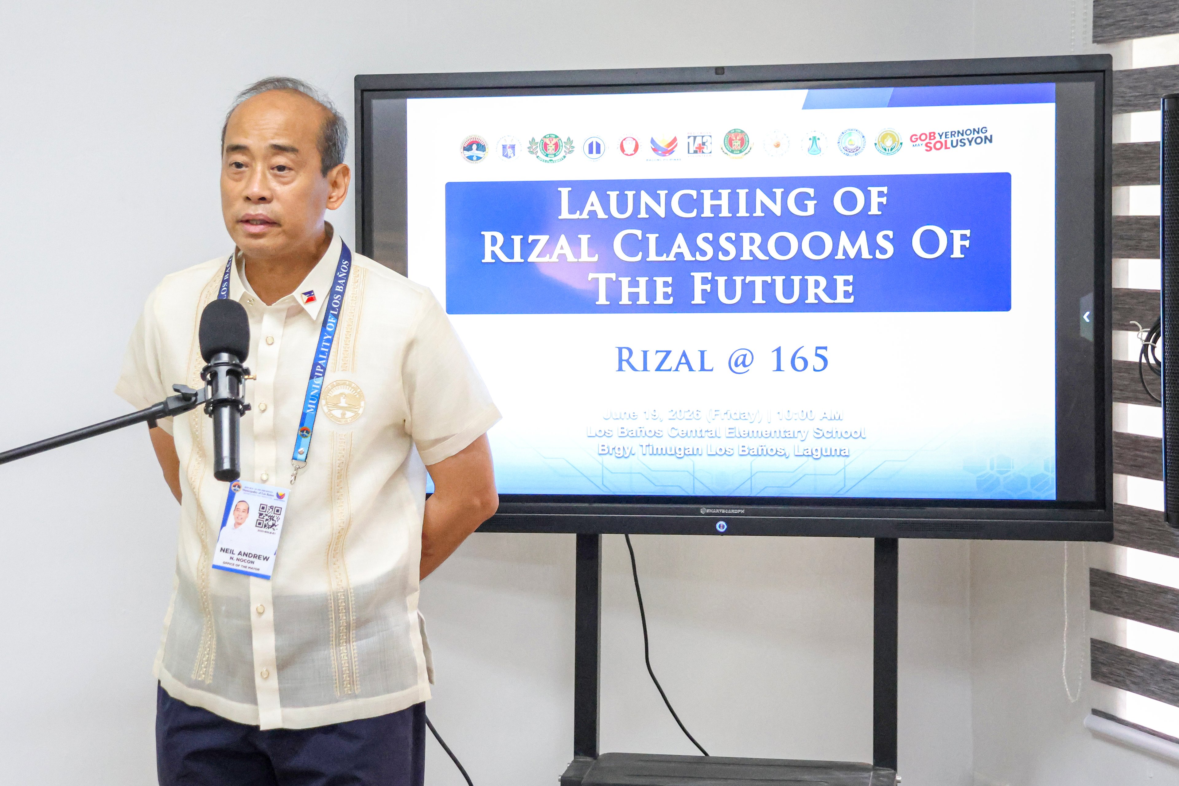 Los Baños launches Rizal Classrooms of the Future