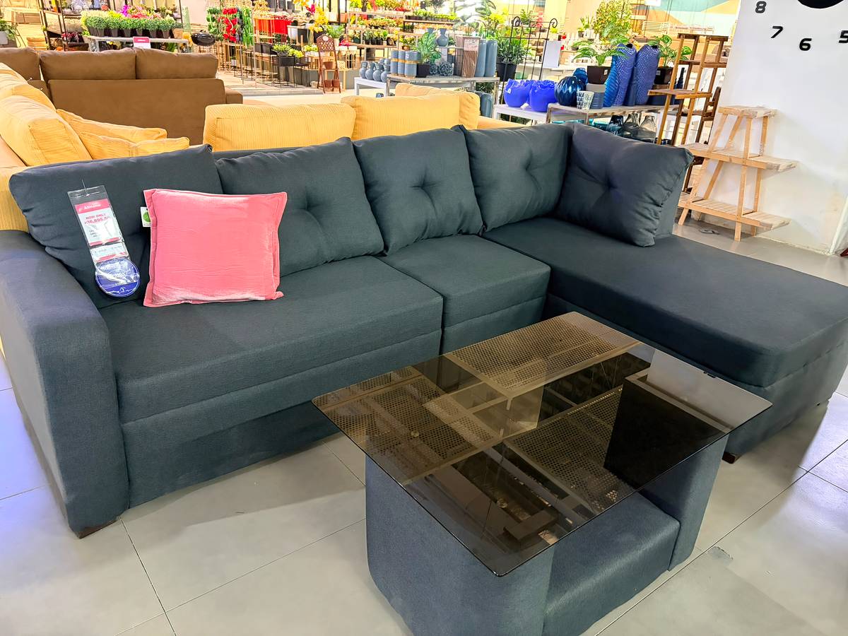 A WELL-CHOSEN couch makes your living space a haven for relaxation.