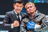 JOHNRIEL Casimero (right) and his promoter Koki Kameda are hoping to secure a mega fight with pound-for-pound king Naoya Inoue courtesy of Saudi promoter Turki Alalshik
