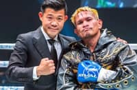JOHNRIEL Casimero (right) and his promoter Koki Kameda are hoping to secure a mega fight with pound-for-pound king Naoya Inoue courtesy of Saudi promoter Turki Alalshik