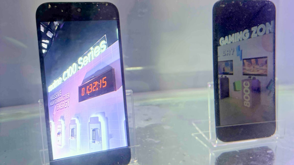Built for long days and play: realme C100