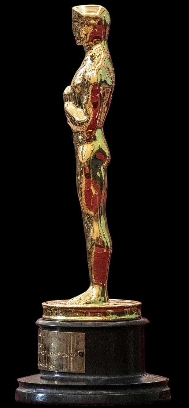 THE Oscar statue.